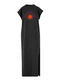 Dress Long Bonjour - Black Washed